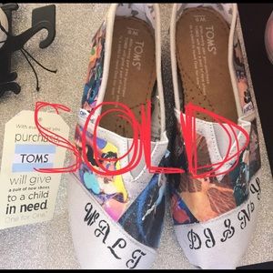 SOLD Handmade DISNEY TOMS